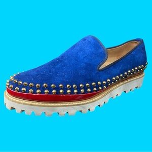 Loafers Shoes moccasins Mens Suede Slip-on platform gift